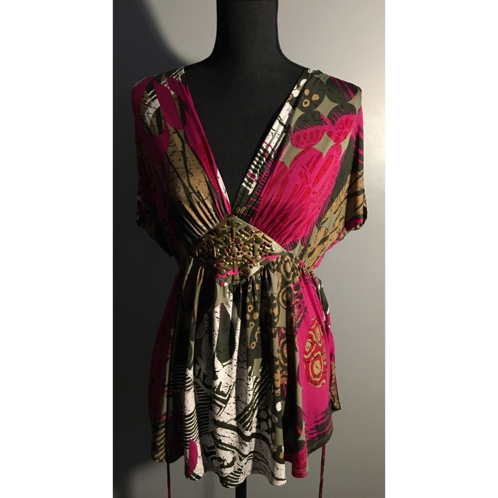 KOUTURE BY KIMORA WOMENS SLEEVELESS Blouse